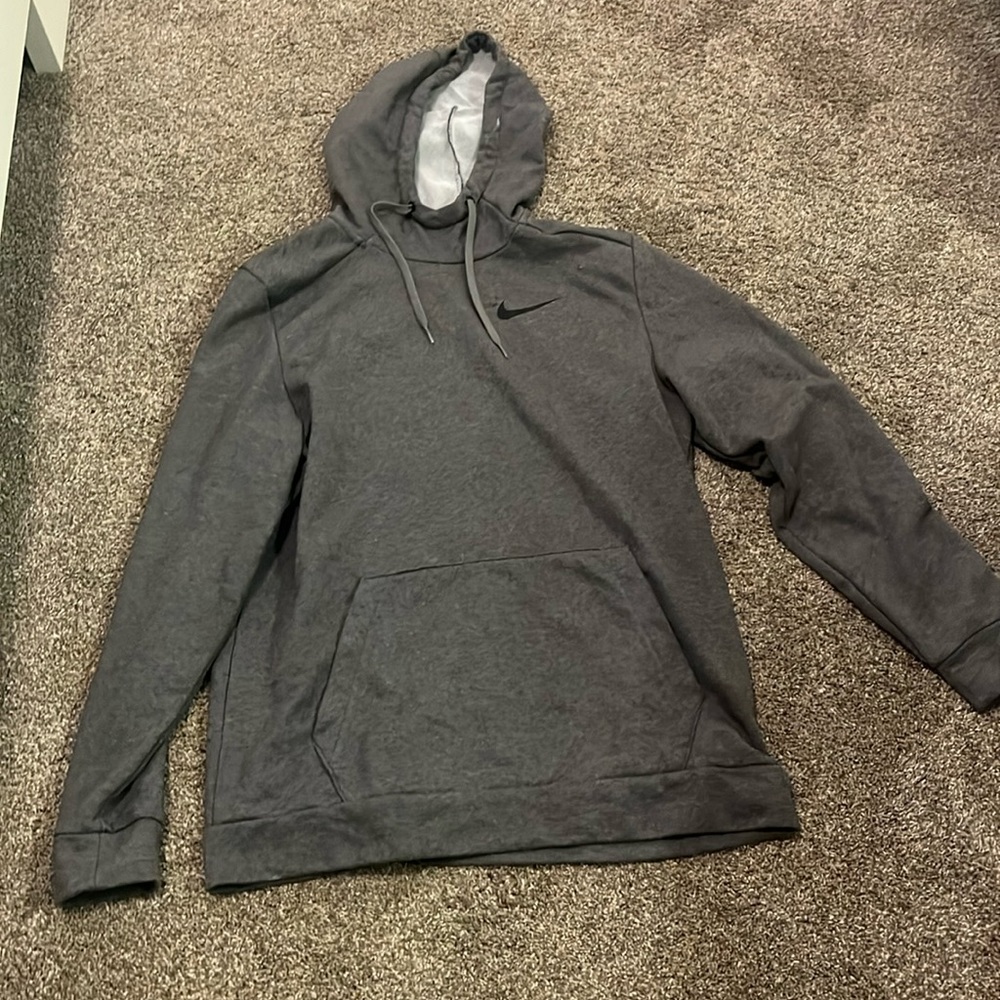 grey nike hoodie